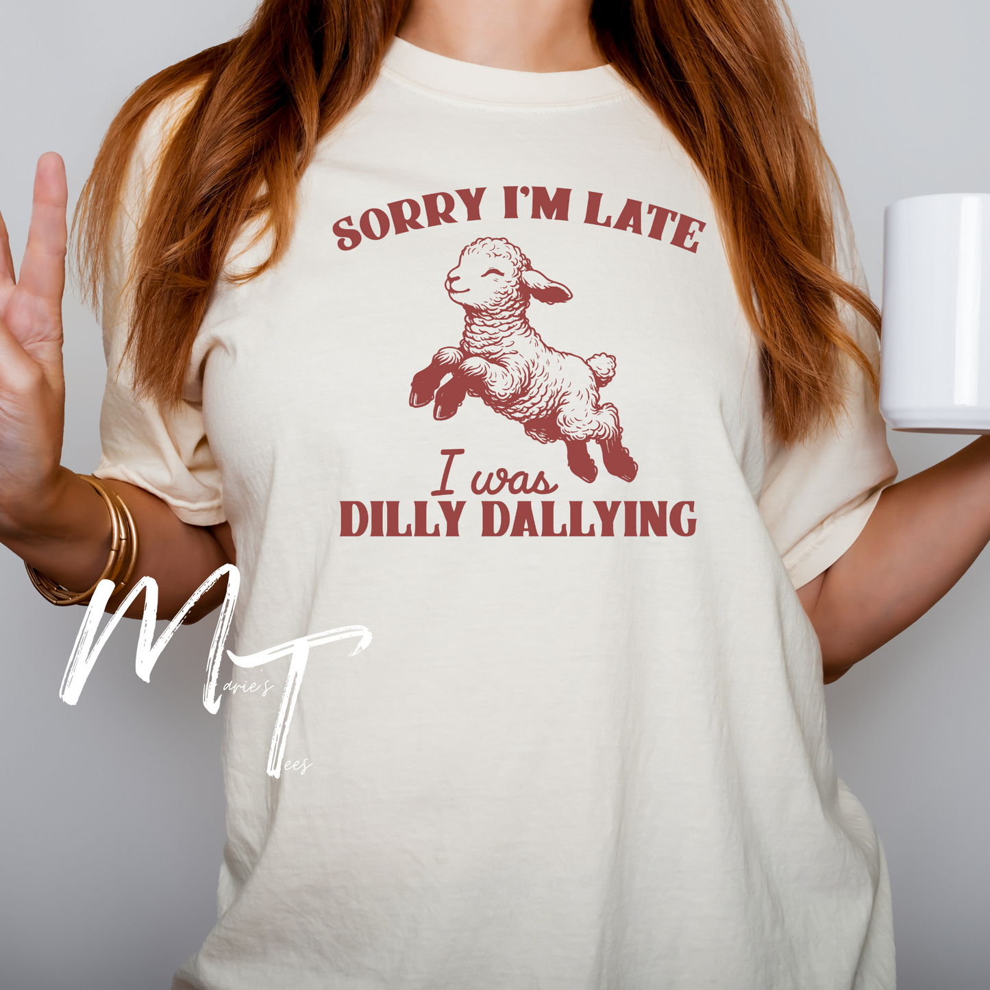 Sorry Im late I was dilly dallying