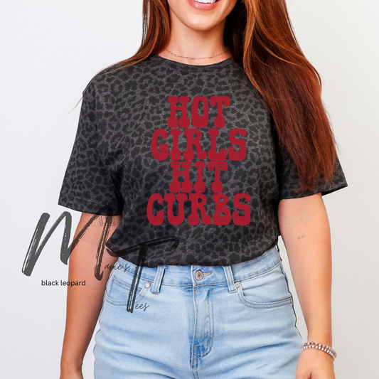 Hot girls hit curbs
