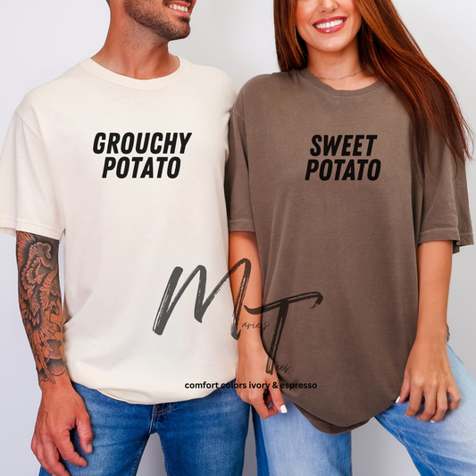 Sweet potato Grouchy potato
