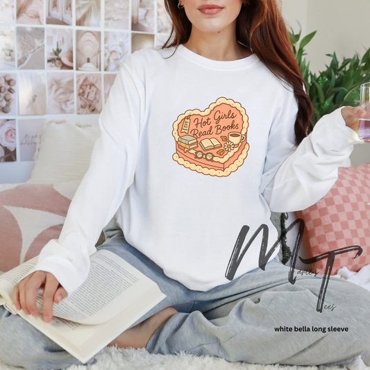 Hot girls read books