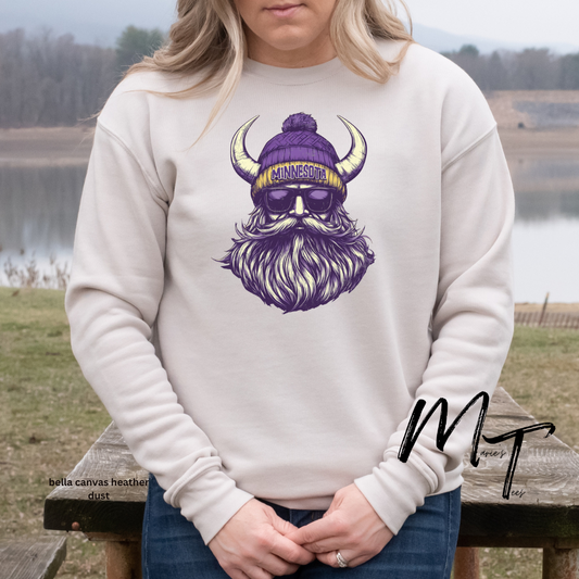 Viking with beard