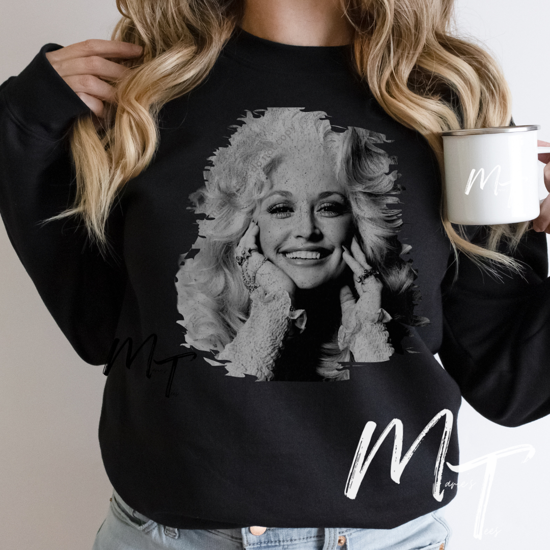 Black and white Dolly