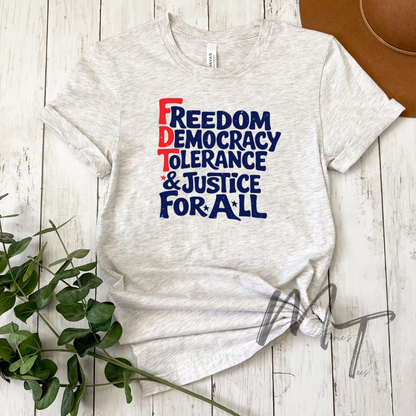 Freedom Democracy Tolerance