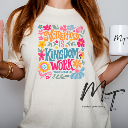 Motherhood is kingdom work