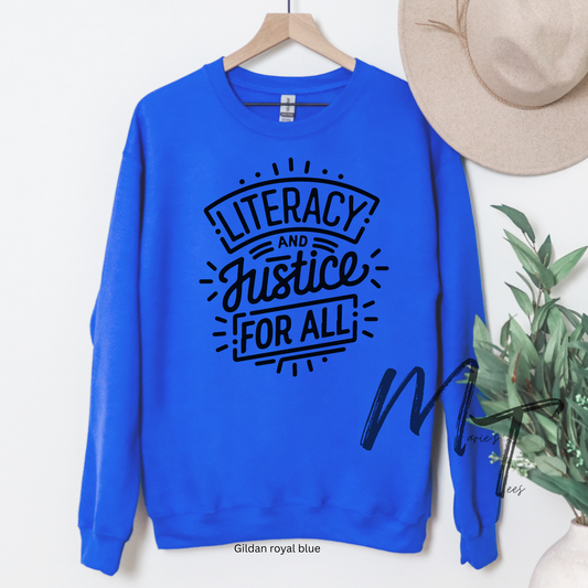 Literacy and justice for all