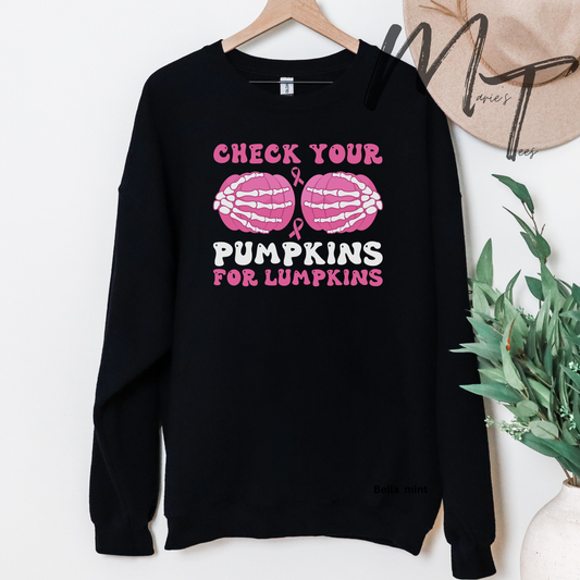 Check your pumpkins for lumpkins