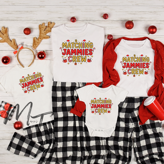 Matching Jammies Crew