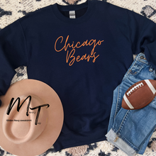 Load image into Gallery viewer, Chicago Bears Script Font-ANY team
