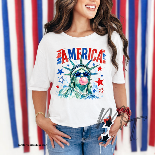 Bubblegum Lady Liberty