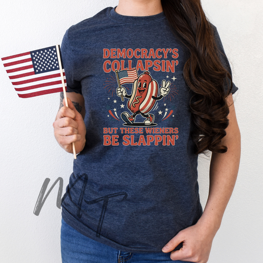 Democrays collapsin but these weiners be slappin