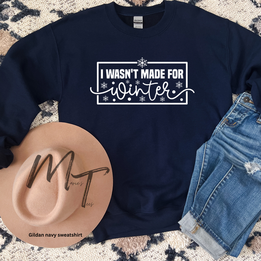 Wasnt made for winter