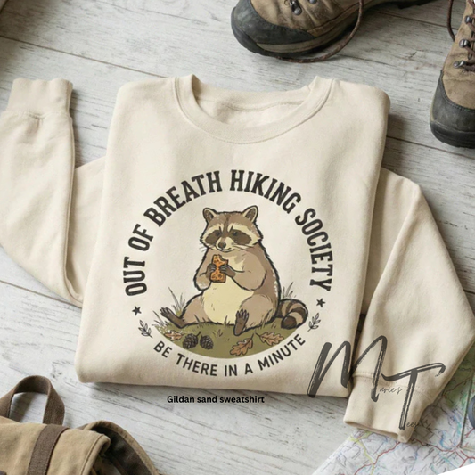 Out of breath hiking society