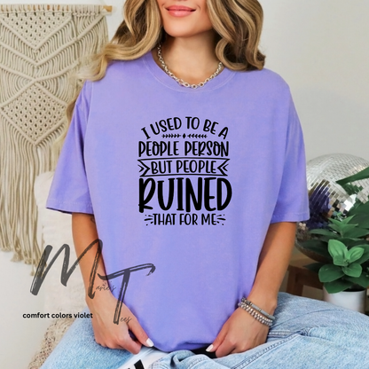 I used to be a people person