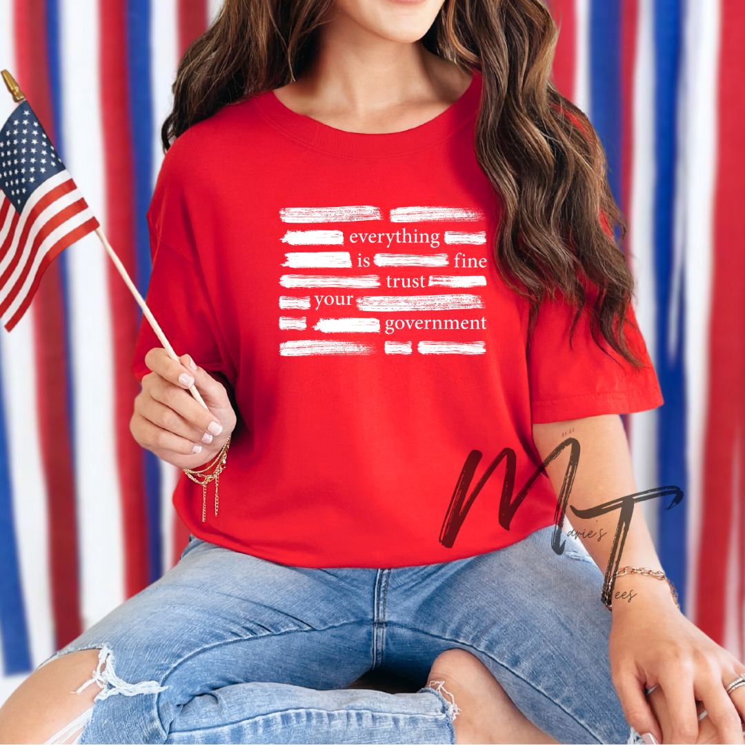 Everything is fine trust your government