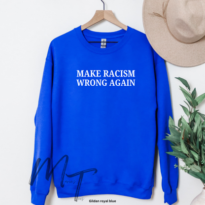 Make racism wrong again