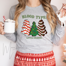 Load image into Gallery viewer, Blood Type Christmas Tree cakes
