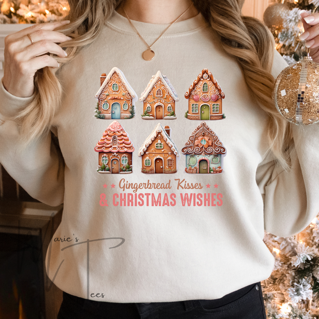 Gingerbread kisses and Christmas wishes