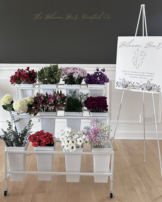 Bloom  Bar Cart Rental (no flowers)