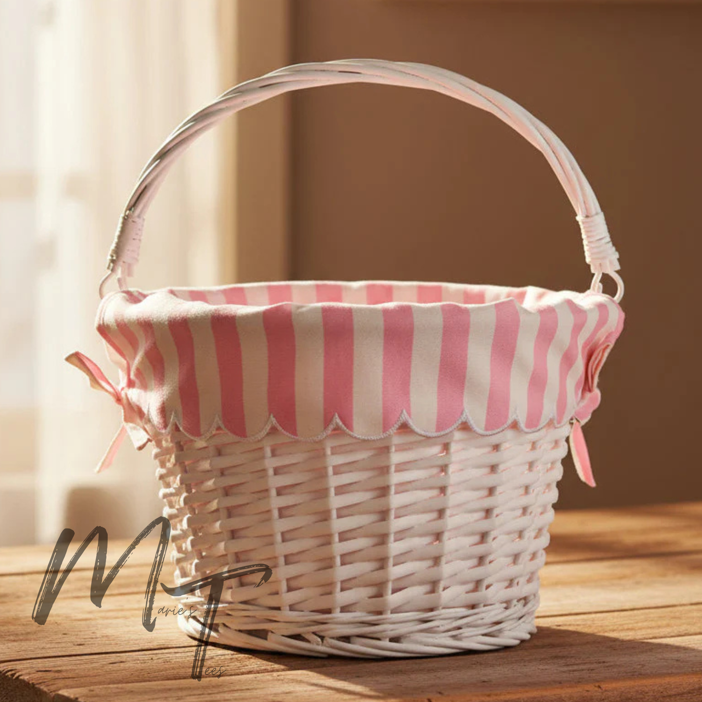 Embroidered Easter Basket