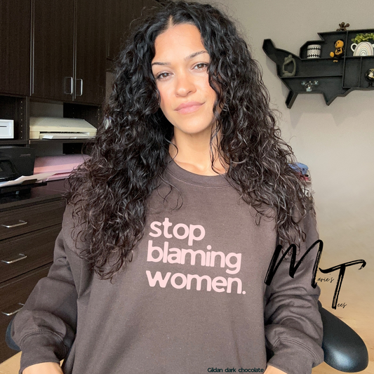 Stop blaming women