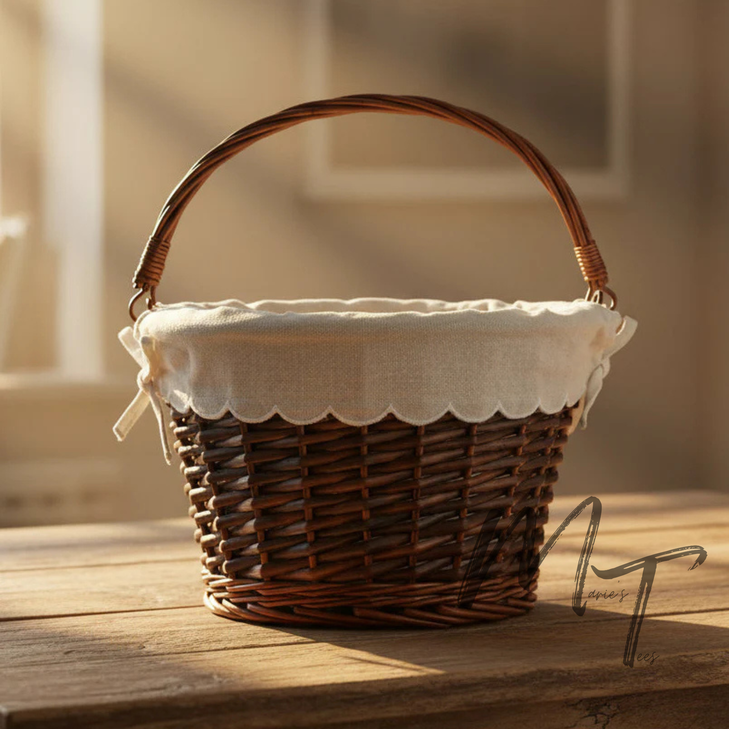 Embroidered Easter Basket