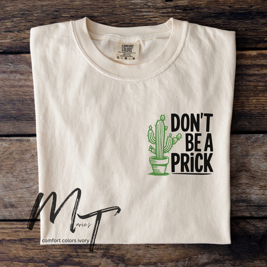 dont be a prick